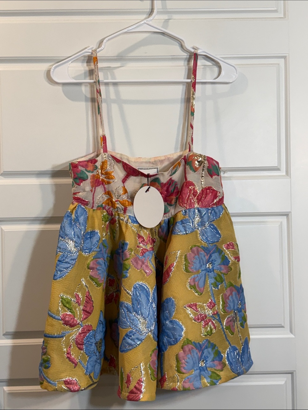 Autumn Adeigbo Fifi peplum top 8 NWT - Picture 2 of 7